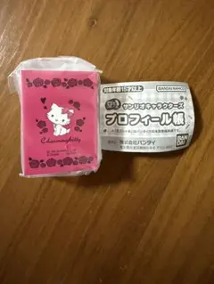 豆ガシャ本 サンリオキャラクターズ プロフィール帳 チャーミーキティ