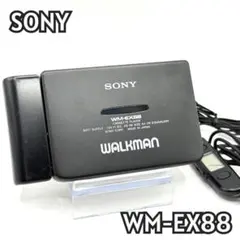 【希少】SONY WM-EX88 ポータブルカセットプレーヤー #62409のサムネイル