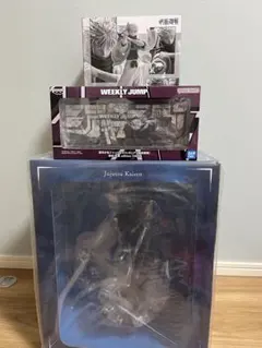 呪術フィギュア３つセットシブスクジャンプGIGA ジャンプロゴフィギュア