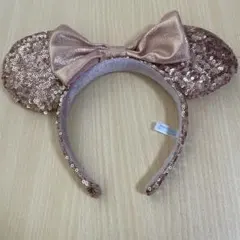 ディズニー ミニー カチューシャ スパンコール