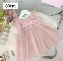 ベビーワンピース　ドレス　入園式　フォーマル　トップスセット