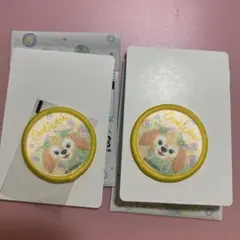 ダッフィー＆フレンズ 20周年 ワッペン クッキー・アン