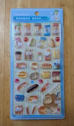 ★未使用★ BONBON DROP SEAL「和柄/サンドイッチ＆パン」