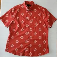 BANANA REPUBLIC 半袖シャツ L 赤