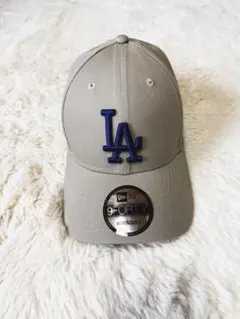 New Era 9FORTY LAキャップ グレー