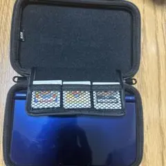 ニンテンドー3DS LL 青 本体 ゲームカード収納