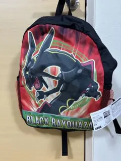 新品　ポケモン　レックウザ　ブラック　リュック　タグ付き
