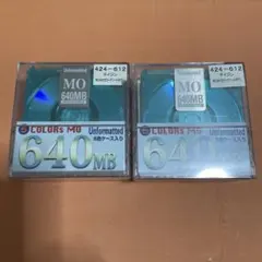 MO 640MB I・O DATA ジャンク品　MO記録メディア未使用2枚 2025年最新】MOディスクの人気アイテム - メルカリ