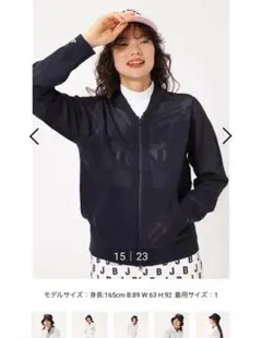 タグ付き！！ジャックバニーレディース EX Flexフルジップニットブルゾンのサムネイル