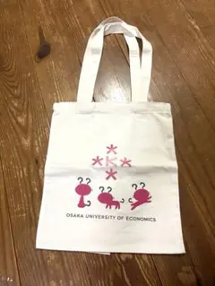 大阪経済大学 オリジナル トートバッグ　はてにゃん