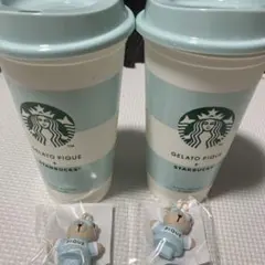 新品★2点GELATO PIQUE + STARBUCKS リユーザブルカップ