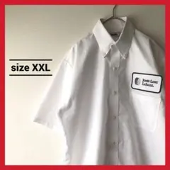 90s 古着 CiNTAS BD半袖シャツ オーバーサイズ 白シャツ 2XLのサムネイル
