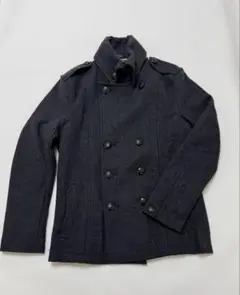 美品　MICHEL KLEIN ミシェルクラン　ピーコート