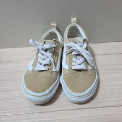 VANS スニーカー ベージュ 19cm