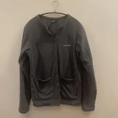 mont-bell グレー シャミースカーディガン 長袖
