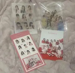 NiziU ティルナス　tilnus ステッカー　シール　クリア　ポストカード