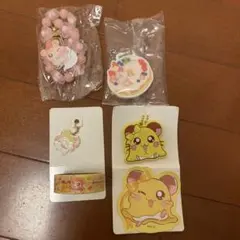 とっとこハム太郎 グッズセット (マフラーちゃん、ちびまるちゃん、リボンちゃん)