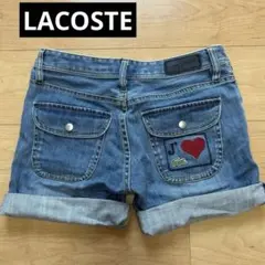 LACOSTE デニムショートパンツ ラコステ 40 L ハーフパンツのサムネイル