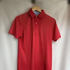 TOMMY HILFIGER GOLF ポロシャツ レッド Mサイズメンズのサムネイル