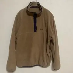 L.L.Bean エルエルビーン ブラウン プルオーバー フリース ネイビー