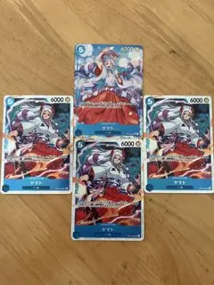 ワンピースカードゲーム 受け継がれる意思 ヤマト SR パラレル　4枚セット