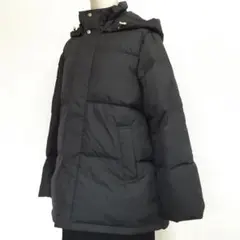 新品未使用タグ付き〇SLOBE IENA ダウンコート 40 Lサイズ 黒色のサムネイル