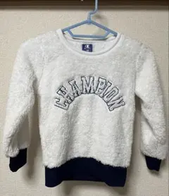 CHAMPION ボア トレーナー ホワイト