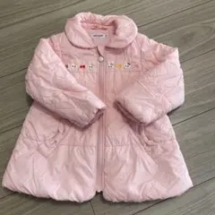 ミキハウス ピンク ダウンコート 100cm