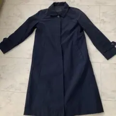 トップバリュー　ネイビー トレンチコート