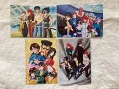 【まとめ売り】　幽遊白書　生写真　４枚セット　1990年代