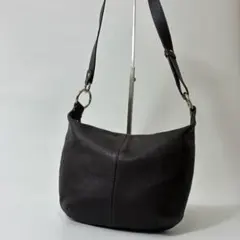 FURLA ハーフムーン ワンショルダーバッグ オールレザー ブラック