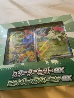 ポケモンカード スターターセットex ニャオハ＆マスカーニャexのサムネイル
