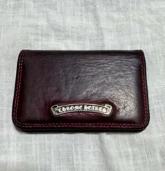 Chrome Hearts 貴重色の赤 グロメットカードケース - メルカリ