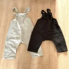 おそろい　オーバーオール