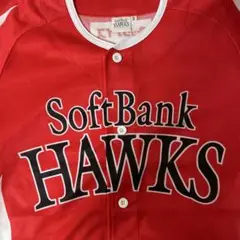 SoftBank Hawks ユニフォーム Sサイズ 赤