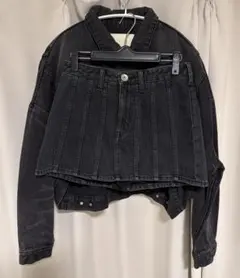 GYDA セットアップ ダークグレー 短丈 Mサイズ美品