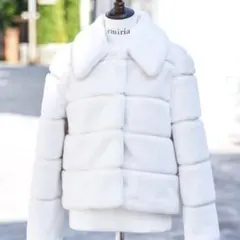 EmiriaWiz ファーブルゾン ホワイト