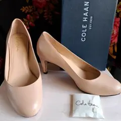 COLE HAAN NIKE AIR ラウンドトゥ レザーパンプス