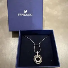スワロフスキー ネックレス シルバー