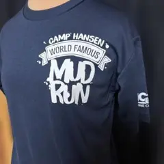 新品⭐︎沖縄Camp Hansen Mud Run Tシャツ S ネイビー