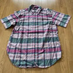 Ralph Lauren 半袖シャツ 150cm チェック柄　マルチカラー