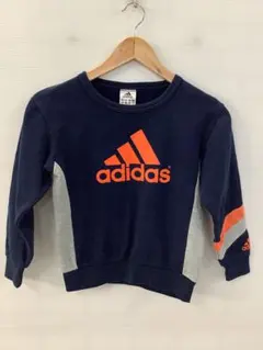 最終値下◎2.21◎A92E◎アディダス◎キッズ服◎スウェット◎ロゴプリント