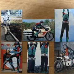 1999年カルビー 仮面ライダーチップス　6枚セット