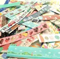 【送料込】マスキングテープ 切り売り 10cm×100枚