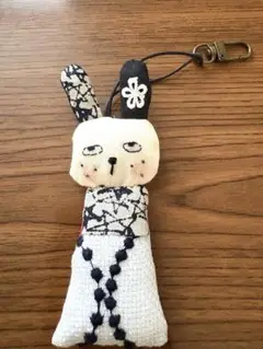 ハンドメイドミナペルホネン ぬいぐるみ キーホルダー