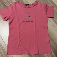BURBERRY LONDON ベア ラインストーン Tシャツ ピンク 150Aのサムネイル
