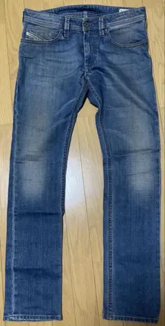 【イタリア製】DIESEL THANAZ W32 スリムスキニー デニム