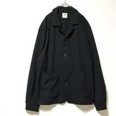 2651 ザラ ZARA テーラードジャケット シャツジャケット L ブラックのサムネイル
