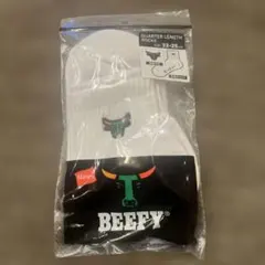 Hanes BEEFY クォーターレングス ソックス 23-25cm