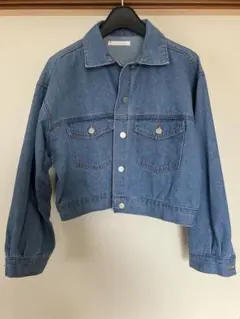 ライトブルー デニムジャケット ほぼ新品